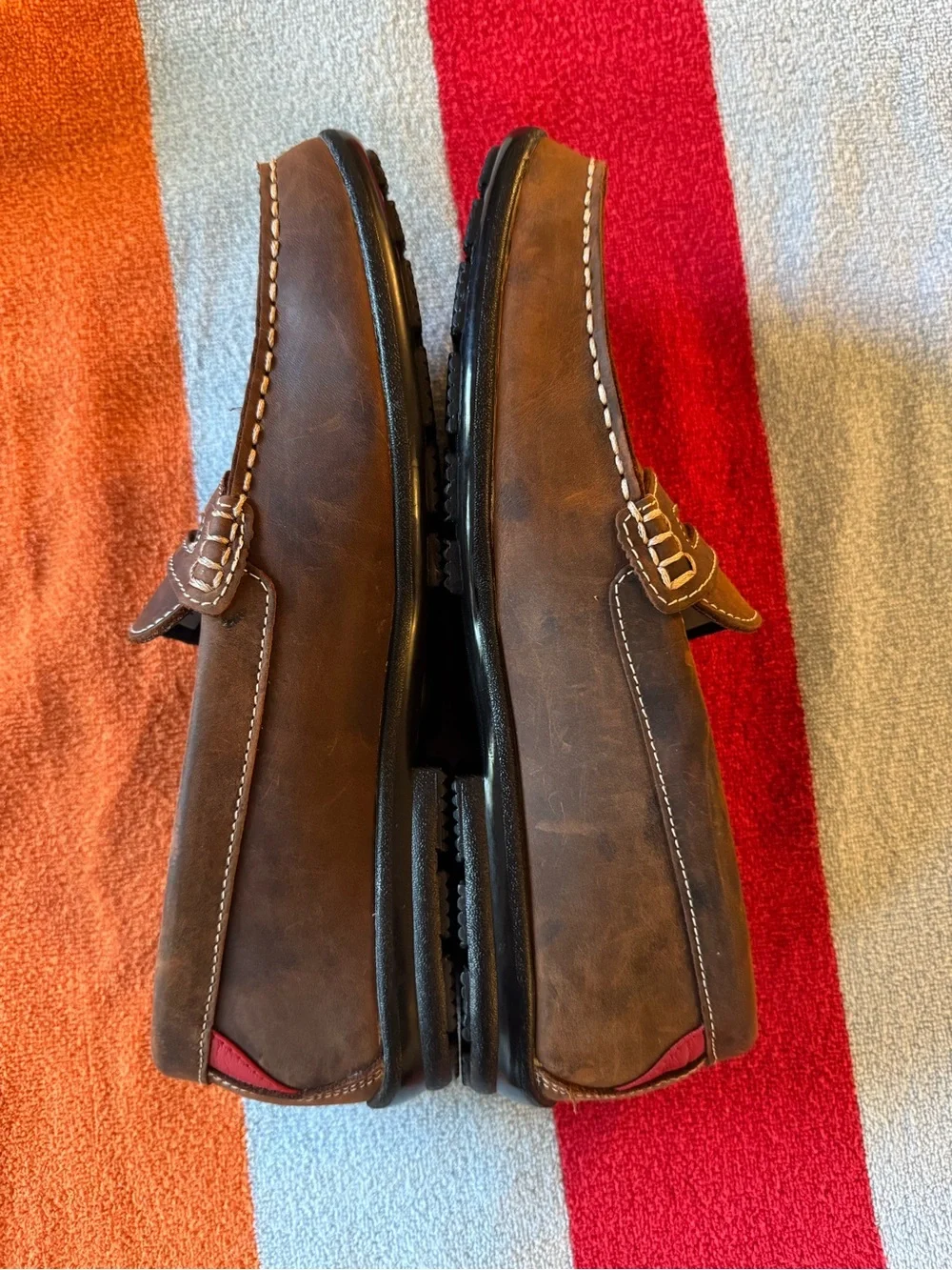 FootJoy Brown Leather loafers golf shoes